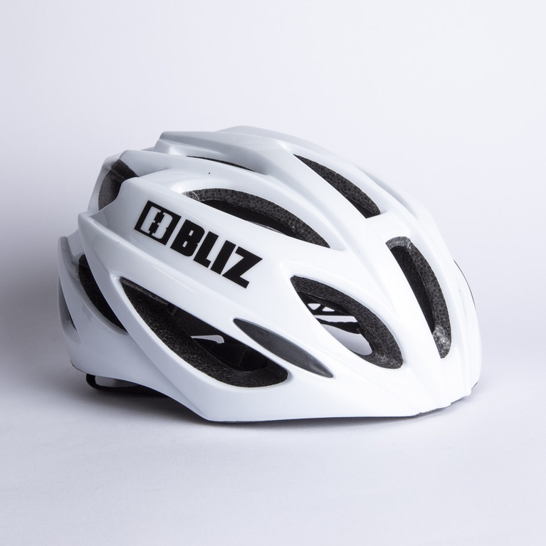 "BLIZ" Bike Helmet Alpha White